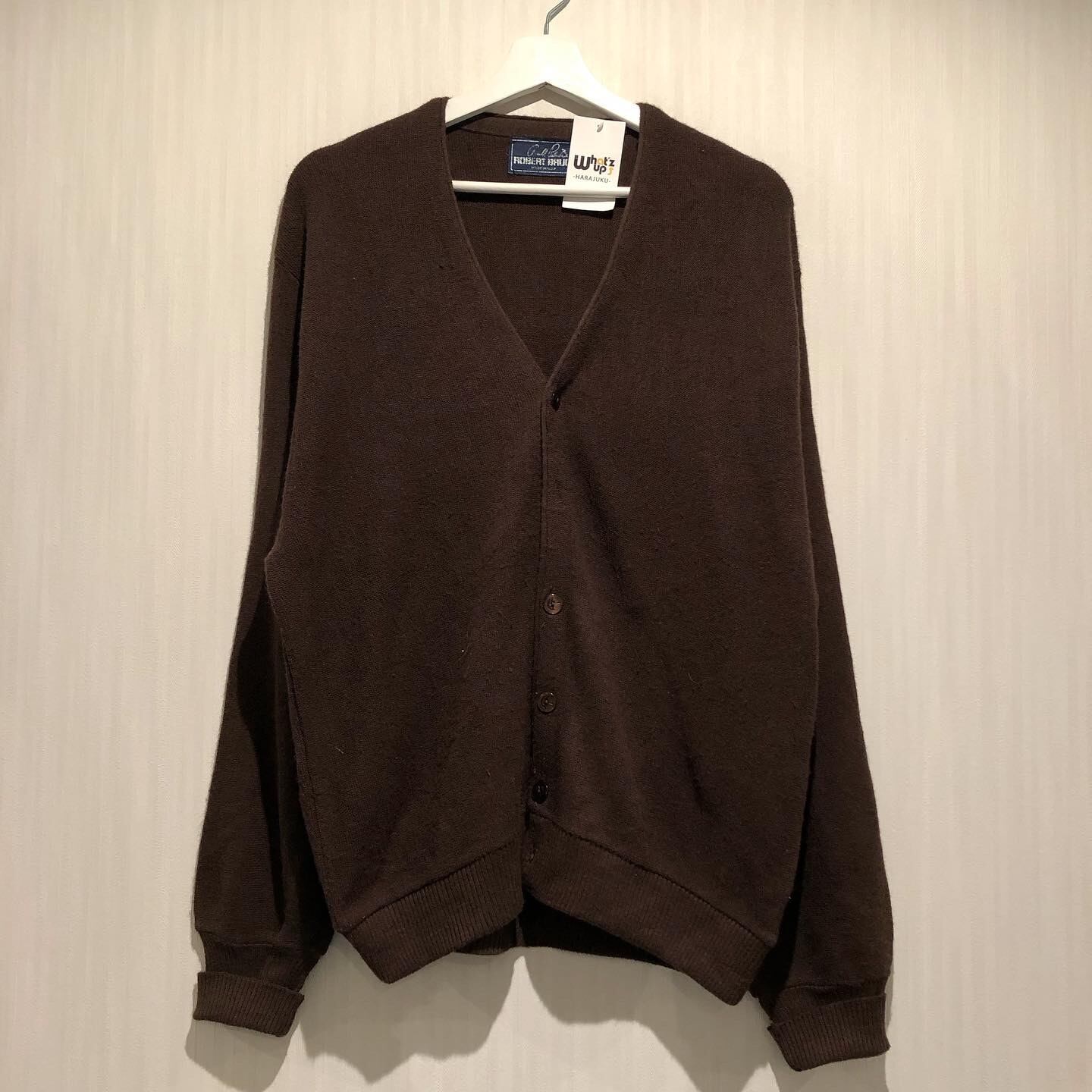 80s〜90s Robert Bruce Acryl cardigan【高円寺店】