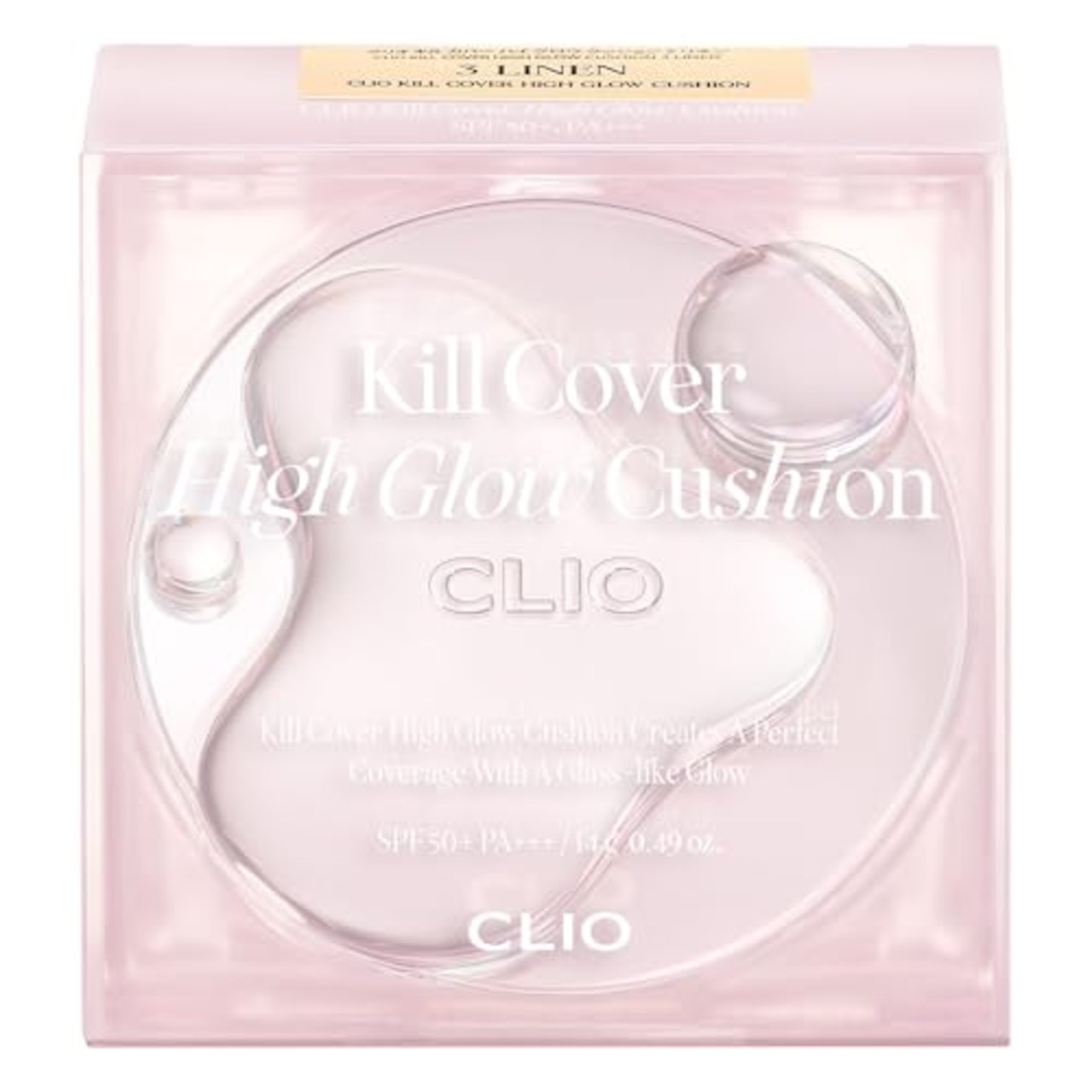クリオ(CLIO) キルカバーハイグロークッション CLIO KILL COVER HIGH GLOW CUSHION SPF50+ PA+++ (03 LINEN, 1)