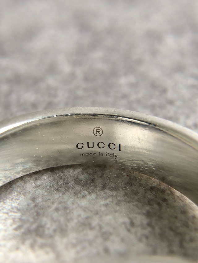 GUCCI グッチ 指輪 シルバー GG 925 vintage ヴィンテージ オールド pinf3y