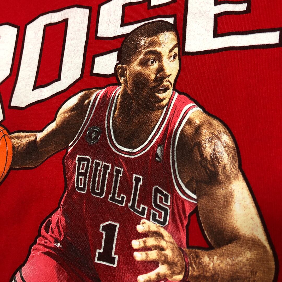 NBA シカゴブルズ #1 デリックローズ L