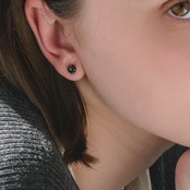 10/23(金)21時新作発売*stainless black pierce