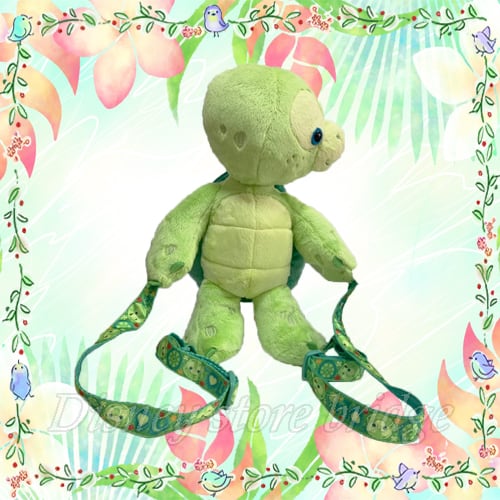 公式 オル リュック ハワイ限定 アウラニ ディズニーリゾート Olu ダッフィーのお友達 亀 カメ ダッフィー&フレンズ 新キャラクター グッズ