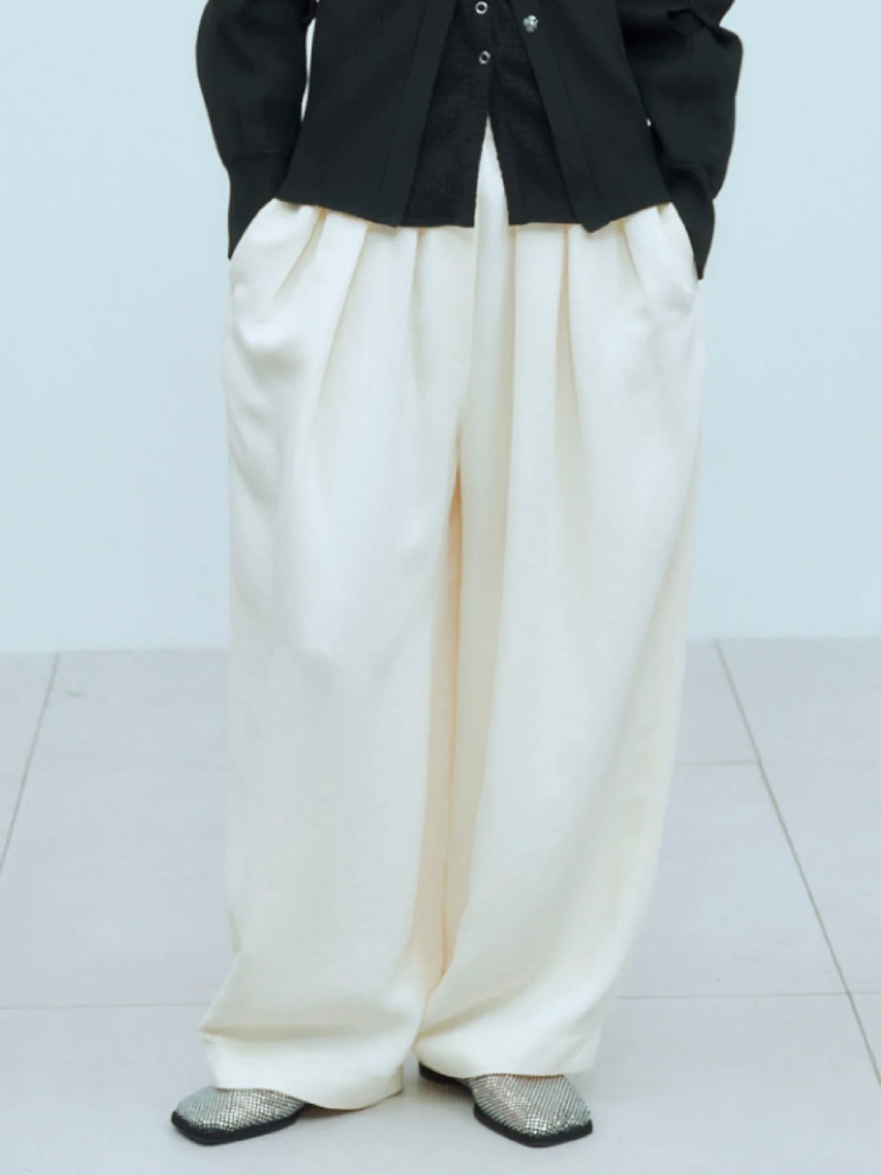 【26SS】THINGS THAT MATTER シングスザットマター / ROUND SILHOUETTE PANTS - 1