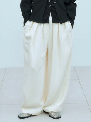 【26SS】THINGS THAT MATTER シングスザットマター / ROUND SILHOUETTE PANTS