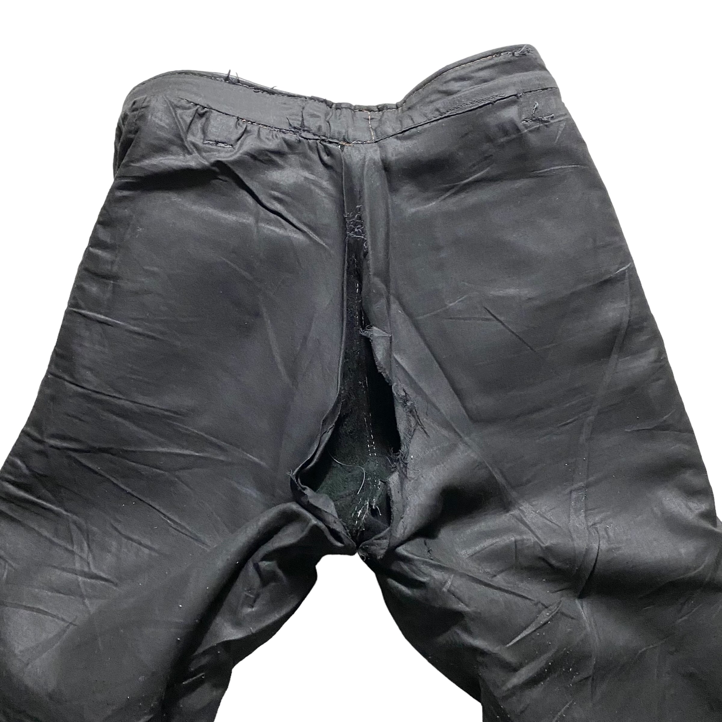 vintage 1960's black leather pants | NOIR ONLINE