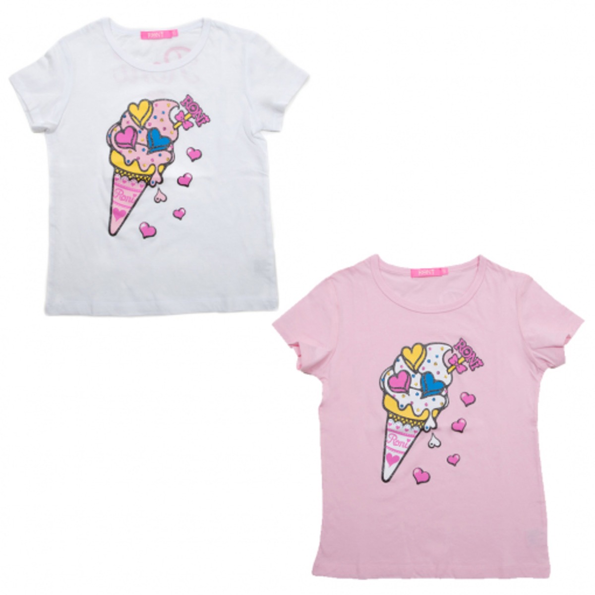 roni ロニィ【春夏】ソフトクリームプリントTシャツ | elfriede
