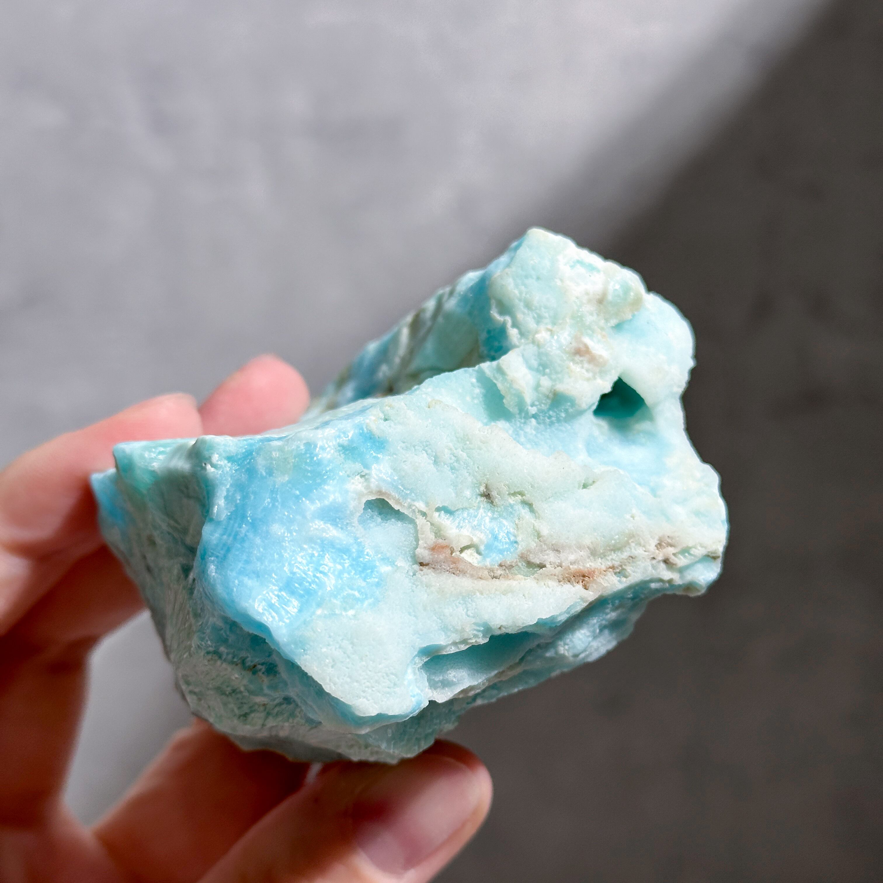 ブルーアラゴナイト 原石54◇Blue Aragonite◇天然石・鉱物