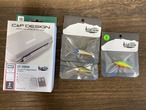 送料無料！2025解禁直前キャンペーン C&F DESIGN×Wildernessルアー＆フライBOX＋ホーキミノー3個セット（シンキング2個＋フローティング1個）