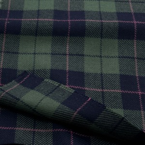 ★NY859◆2.8ｍ◆ラスト1点！ウールポリエステル混弱毛羽立ちツイル生地◆チェック◆カラフル