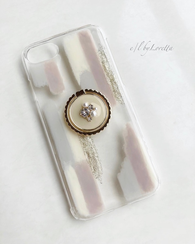 選べるスマホリング × Art iphone caseⅠ set