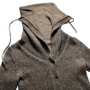 JEAN PAUL GAULTIER FEMME sailor collar knit cardigan