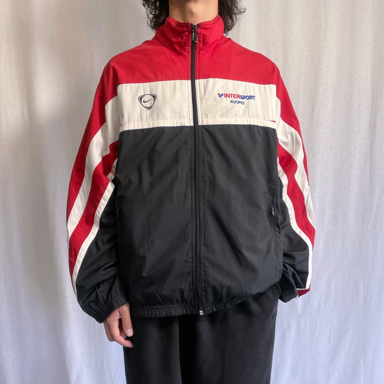 90年代~00年代 NIKE TEAM ナイキ ナイロンジャケット トラック  