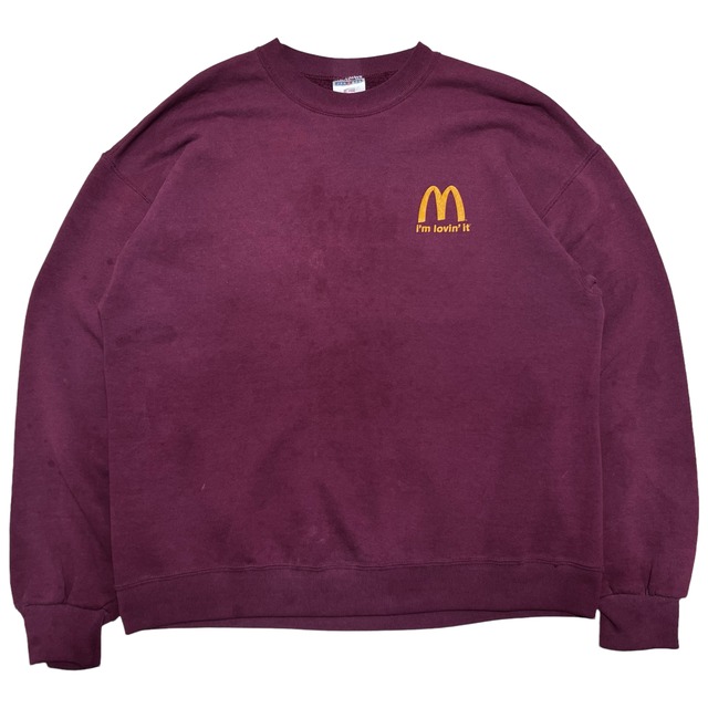 00s マクドナルド McDonald ロゴ プリント スウェットシャツ | Kevin22