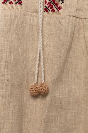ウクライナ刺繍ヴィシヴァンカ　手刺繍　レディース・フリーサイズ