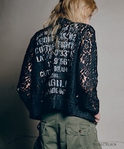 【先行販売】COOLAロゴレースライダースジャケット (BLACK) CQ-48036