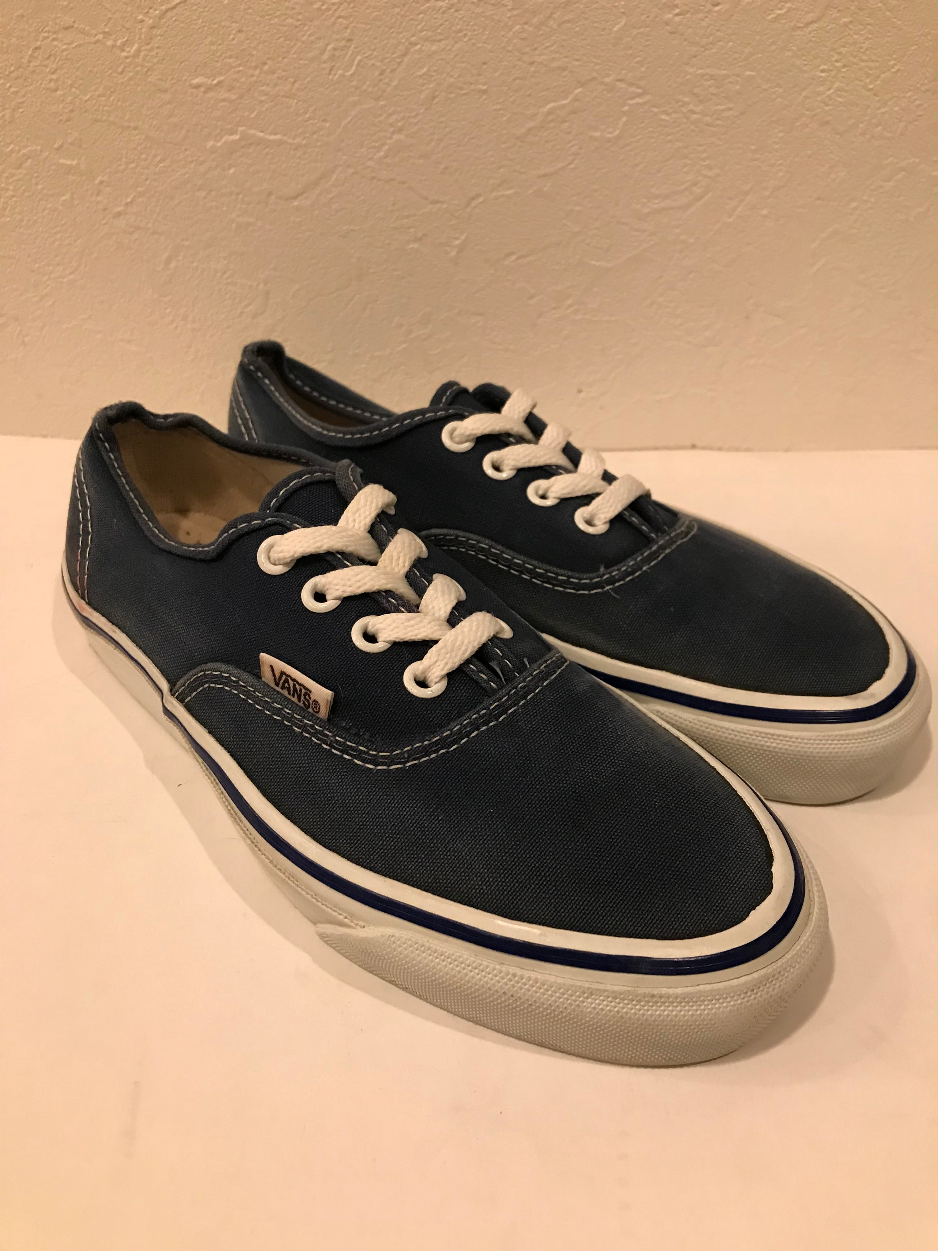 usa製 vans  oldskool  黒x ヘンプ　us9 ビンテージ