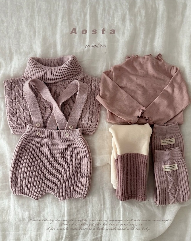 即納⌇aosta / Knit neck warmer