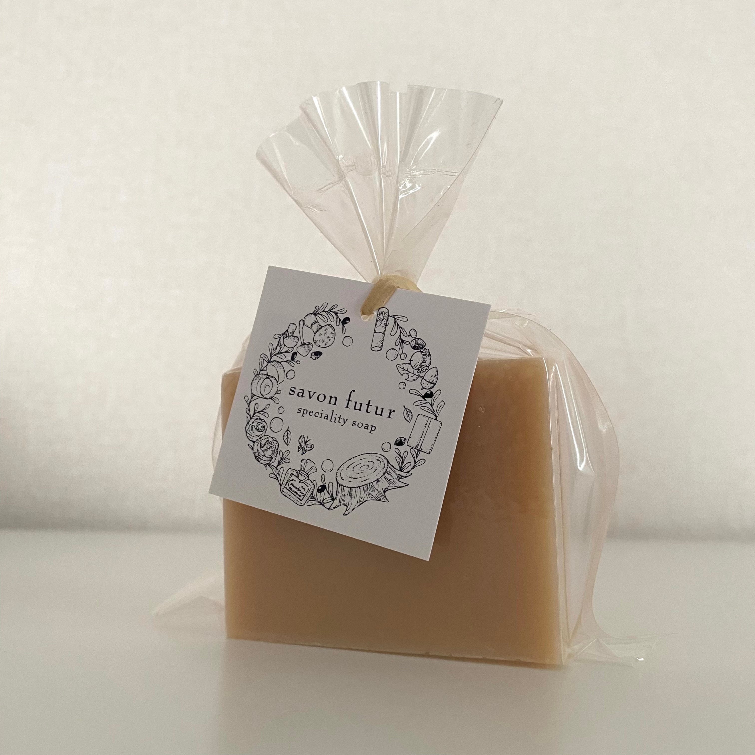 紫根蜂蜜石鹸 / ゼラニウムとレモングラス