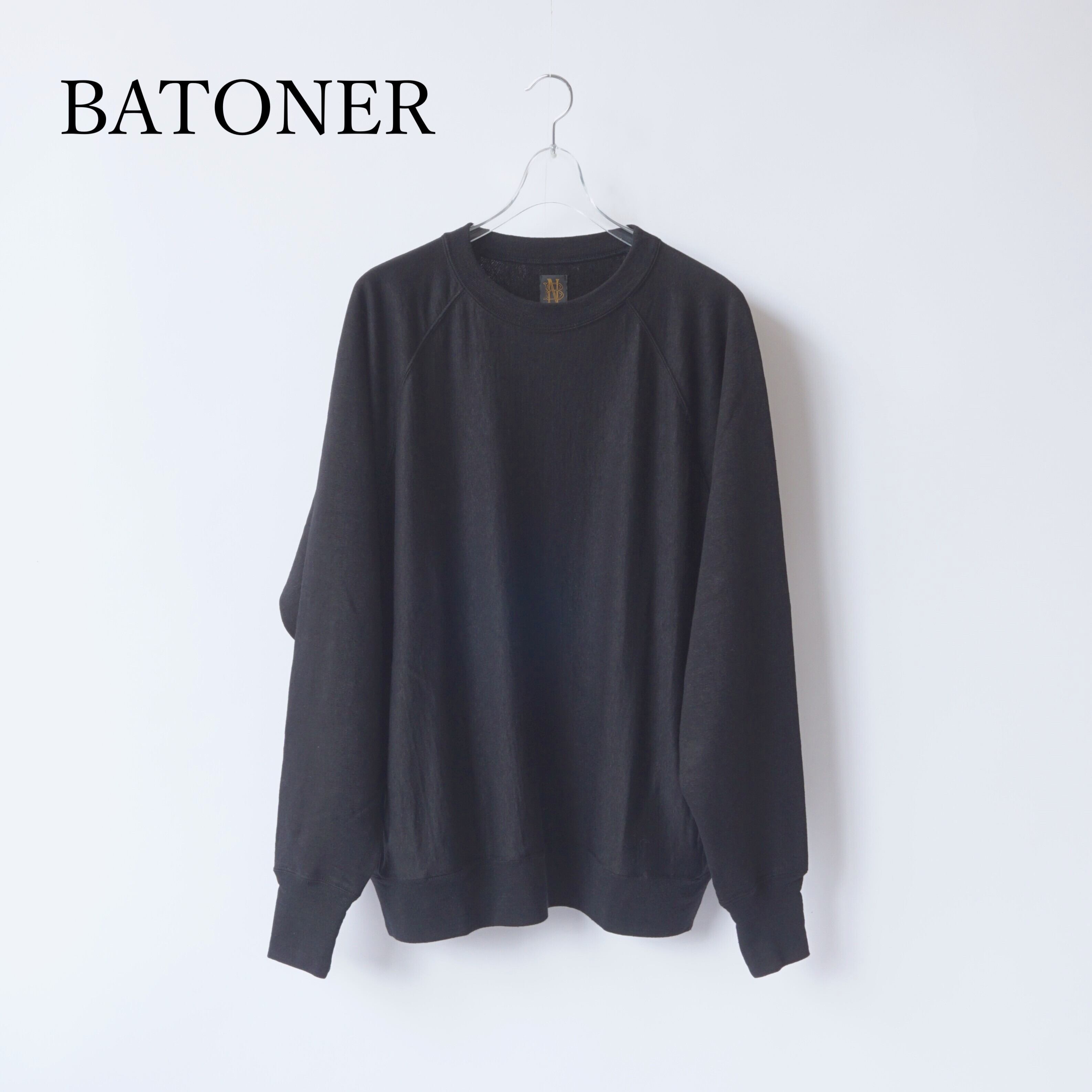 BATONER / バトナー LINEN URAKE CREW NECK BATONER/バトナー・BELGIAN LINEN URAKE CREW NECK L/S | a flat