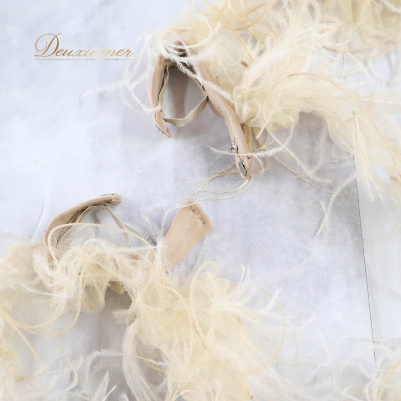 社交ダンス 衣装 ジャンティ gentil Chisaki uga スタンダードドレス ワンピース スタンダード ファー 羽 デモ 競技 ダンス パーティ 発表会 オレンジ レース 宇賀千咲 オレンジ系 ブラウン系 ベージュ系 茶色 ふわふわ おしゃれ デザイン オートクチュール 高品質 上位ブランド レディース 競技用 柔らかい