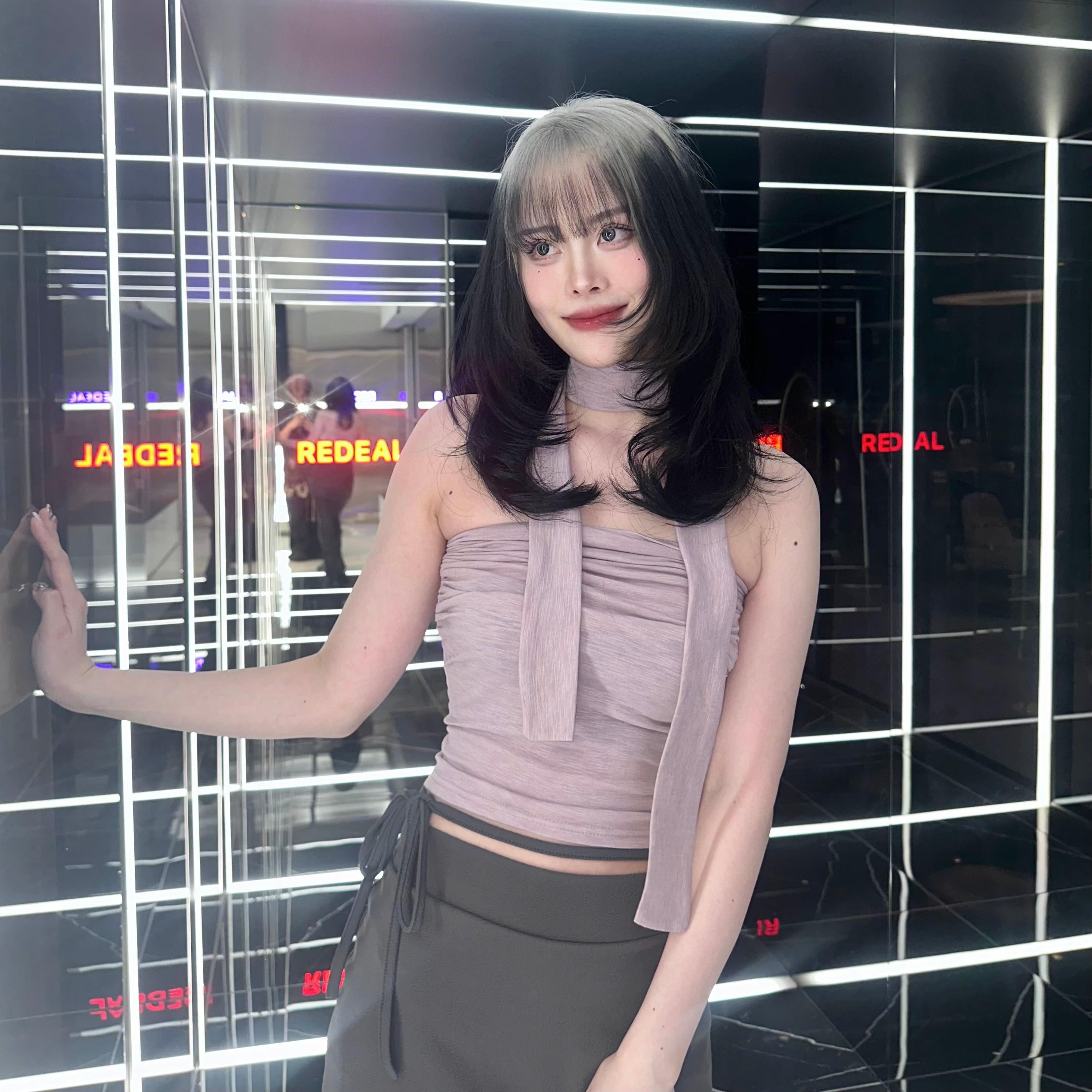 シャーリングチューブトップ | Yaong.