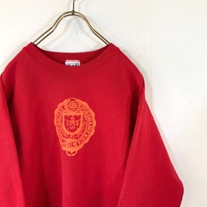 希少 90‘s USA製 LEE  フォーダム大学 カレッジプリント スウェット
