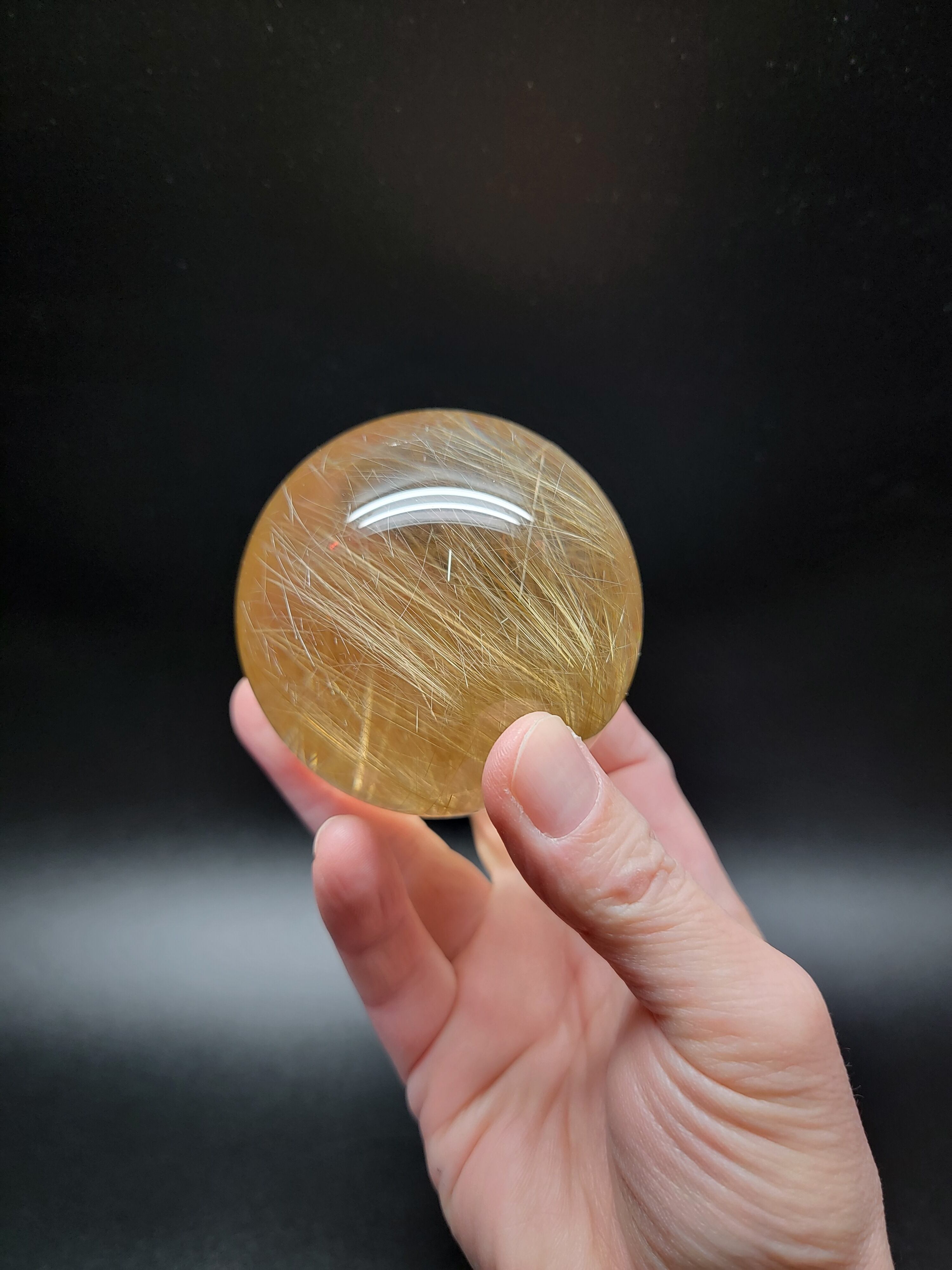 [送料無料][高品質][超美品] 76mmタイチンルチルスフィア