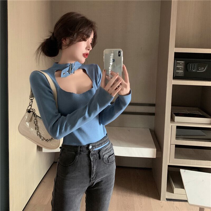 ニット シャツ セーター トップス ウィンター 冬物 ブラックストロベリース75301293817