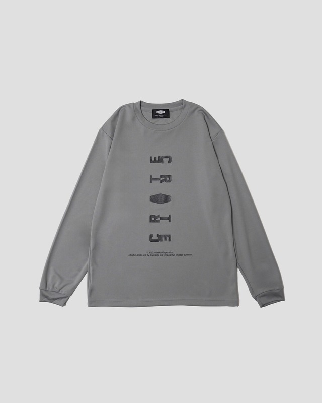 Basic Mirror Mesh L/S Tee NAVY