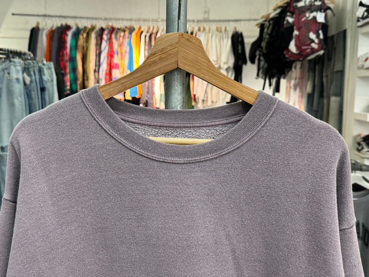 WTAPS ALL 03 SWEATER CTPL SIGN CREWNECK SWAET BURGUNDY 02 232ATDT 
