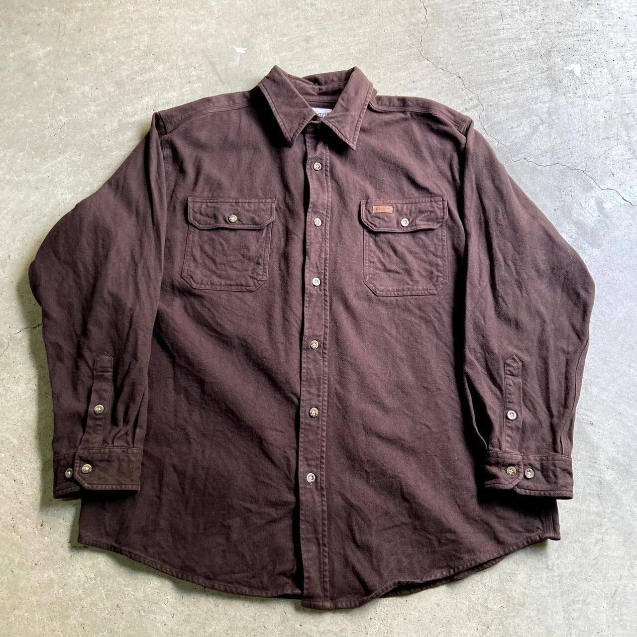 Carhartt カーハート ウールシャツ ブラウン