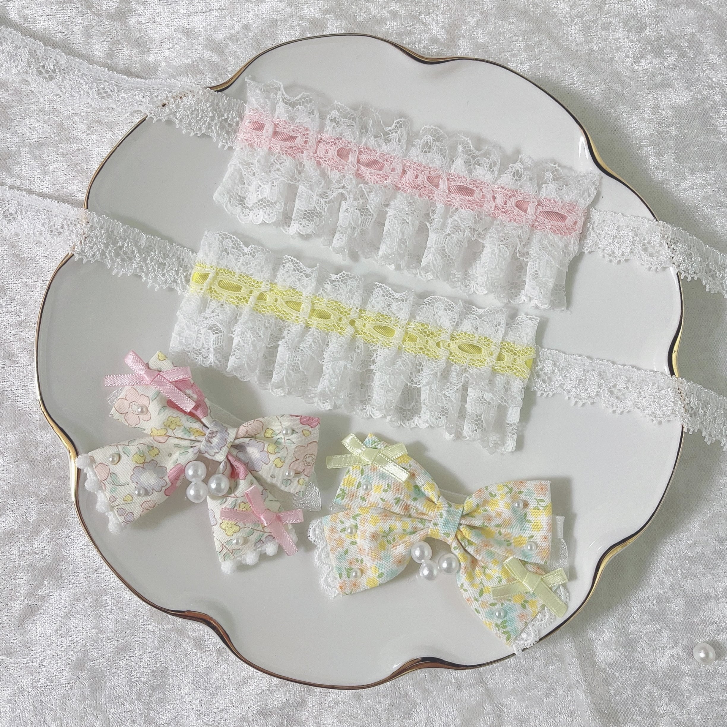 【10cm】Ribbon Headdress Set