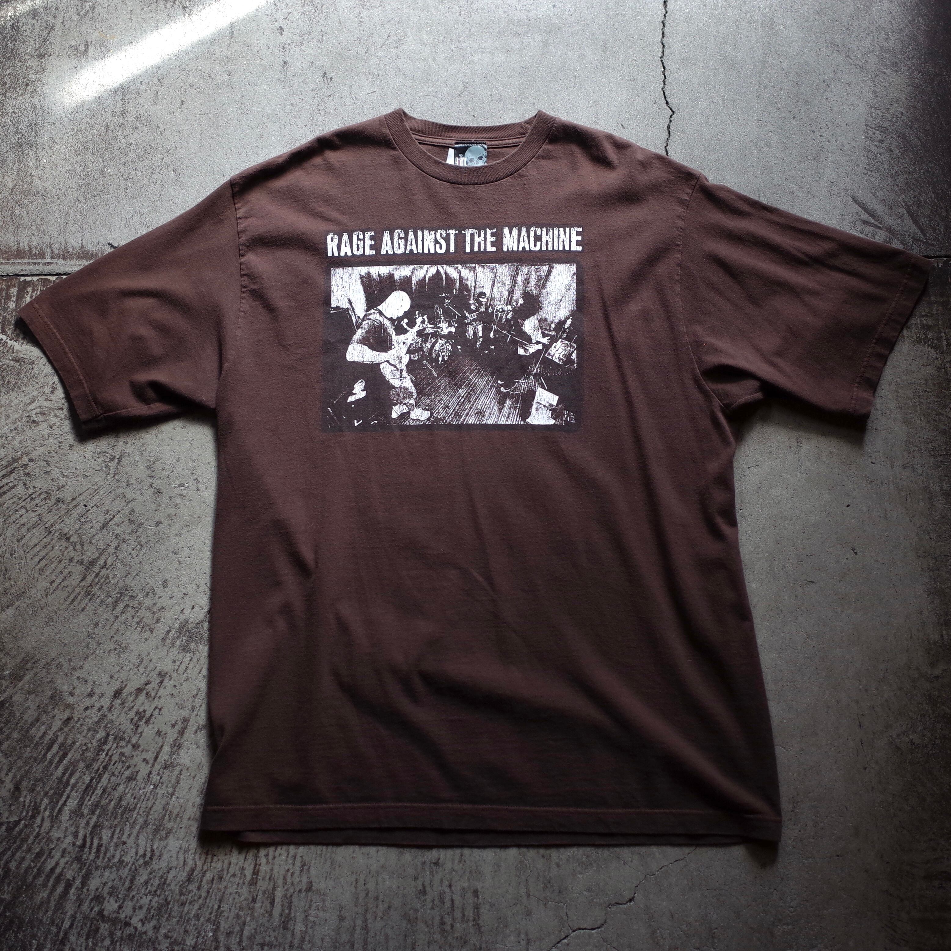 “RAGE AGAINST THE MACHINE” 『Evil Empire』Front Printed Rock T-shirt s/s ...