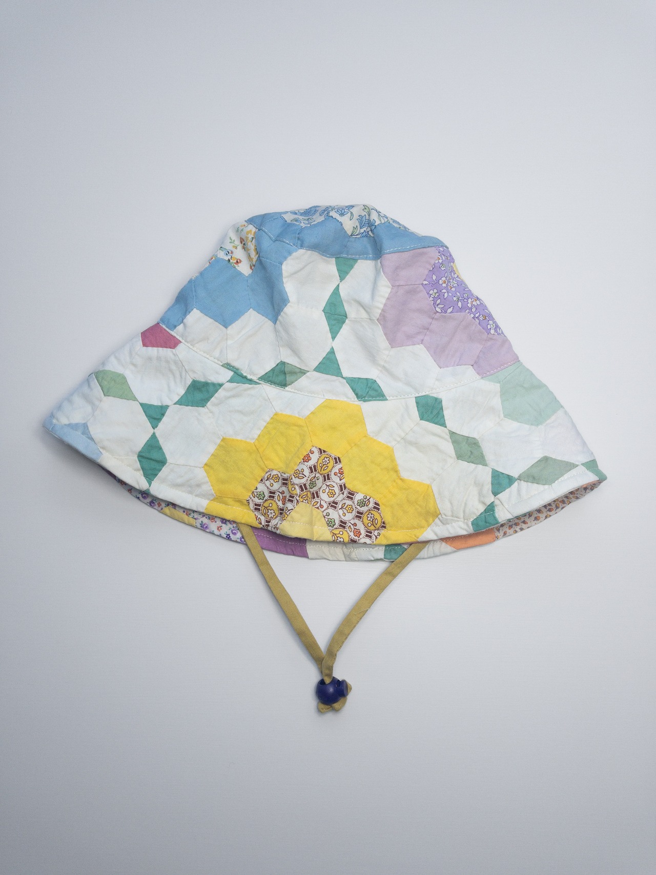 《即納》Nellie Soo / vintage quilt hat 002 (2-4Y)