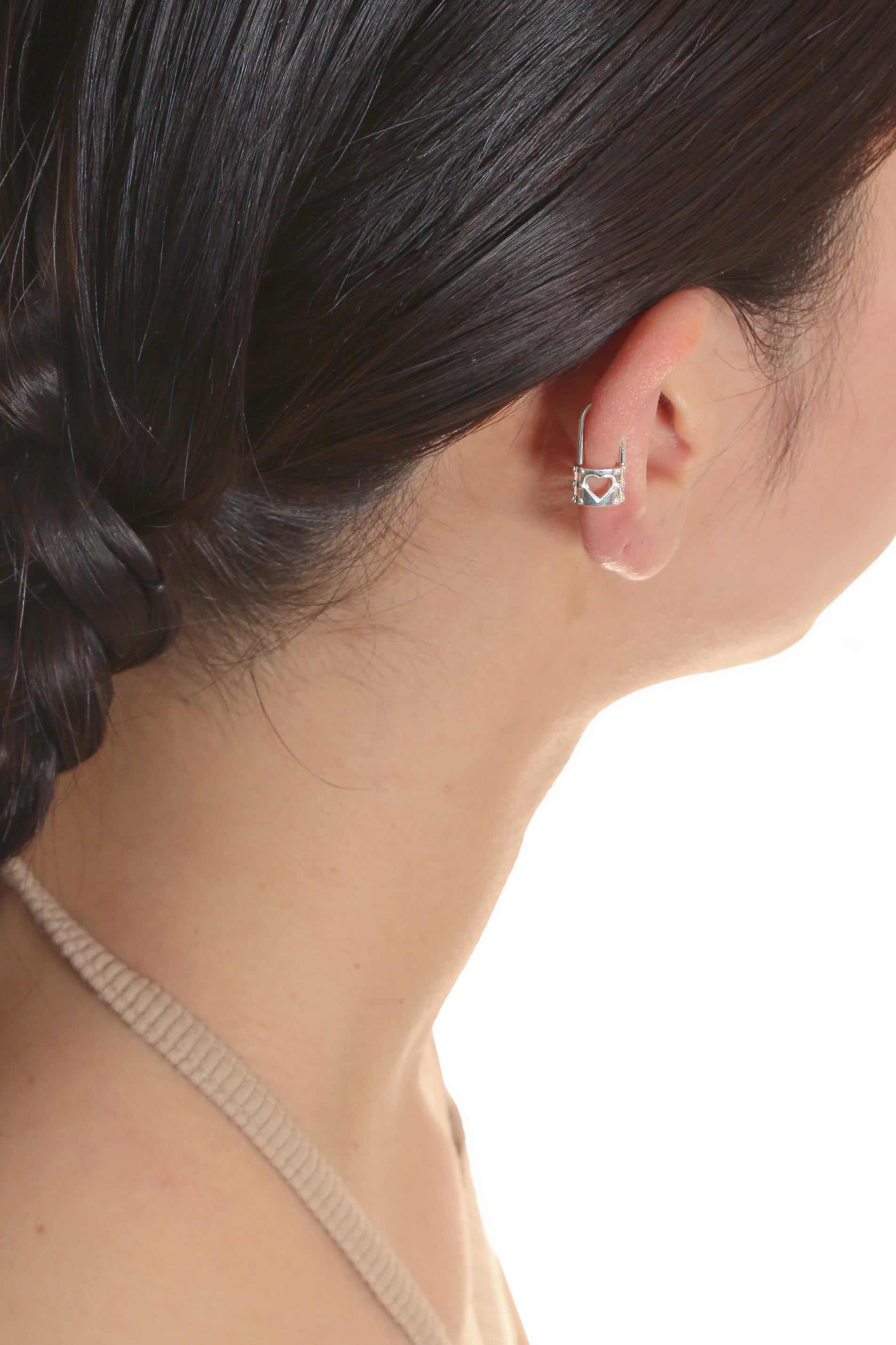 handcuffs pin earring Short SILVER925/18G 16G #LJ18020P 手枷 handcuffs pin earring Short SILVER925/18G 16G #LJ18020P 手枷