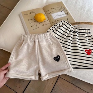 【80-130】夏新作韓国風ハート柄ショートパンツ