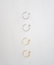 S925 ワイヤーフープピアス/019042