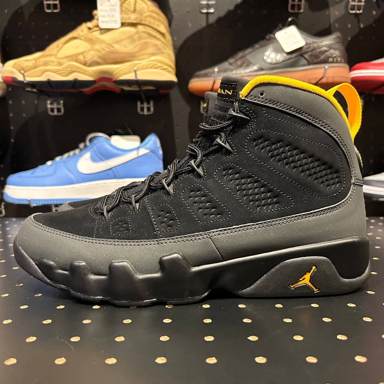 NIKE AIR JORDAN 9 "UNIVERSITY GOLD" US8.5/26.5cm