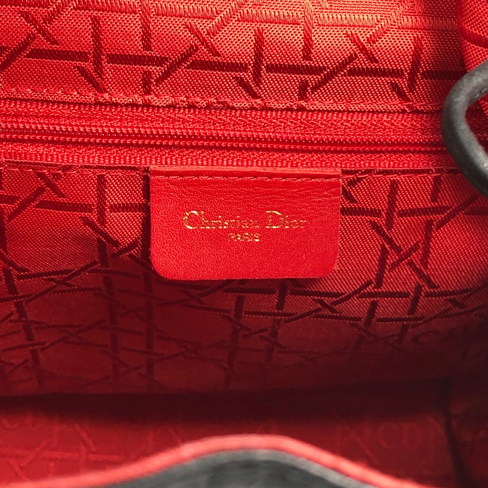 Christian Dior クリスチャン ディオール バックパック ブラック ロゴ