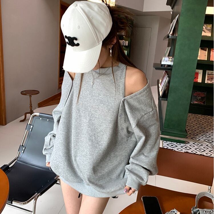 【tops】オフショルダープルオーバー M26149
