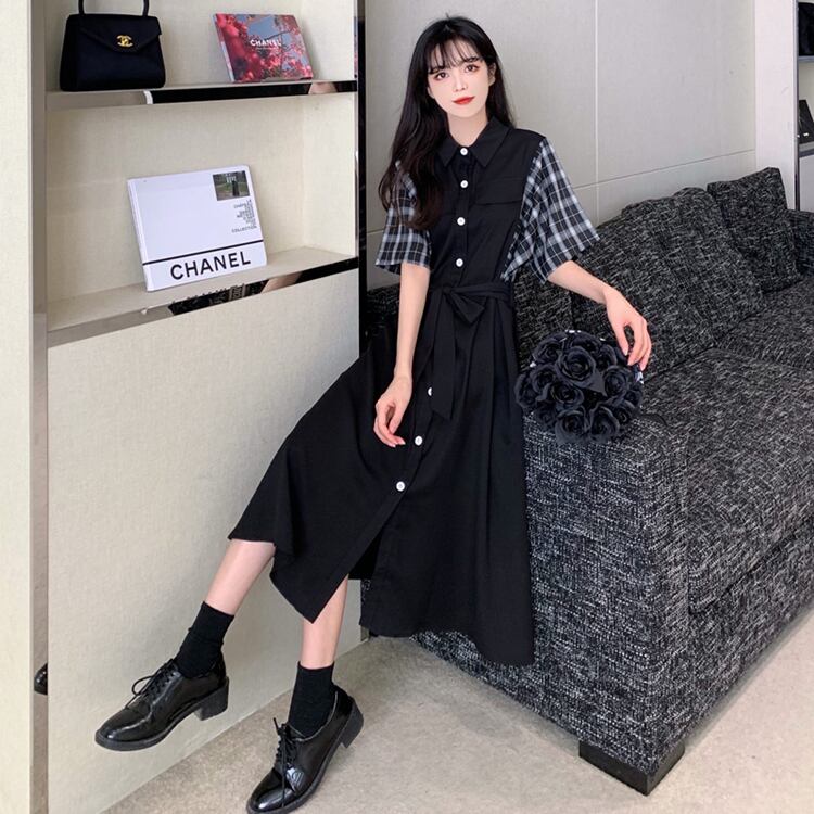 22ss チェックスリーブモードワンピース 韓国レディースファッション通販 Krex ケーレックス 22ss チェックスリーブモードワンピース 韓国レディースファッション通販 Krex ケーレックス