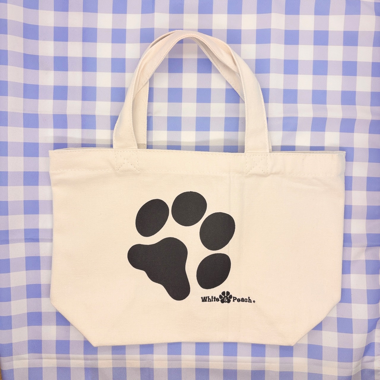 肉球 キャンバス ミニトートバッグ