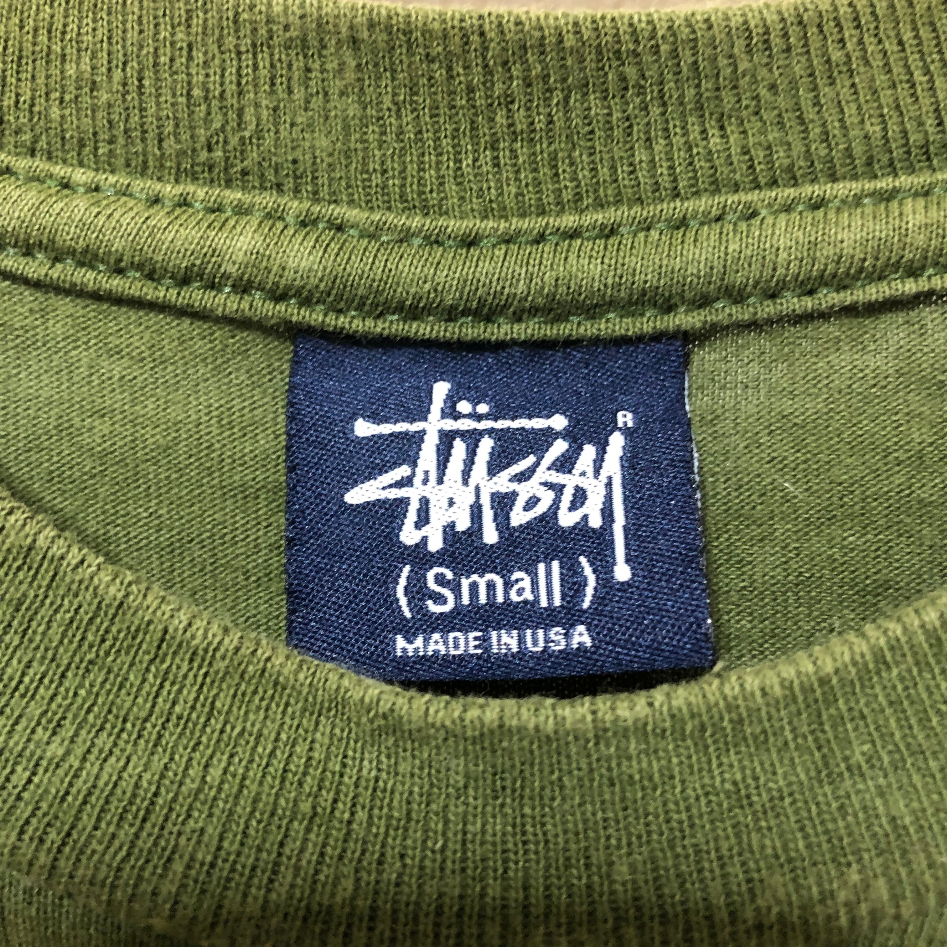 Stussy ステューシー　スウェット　カーキ　Sサイズ