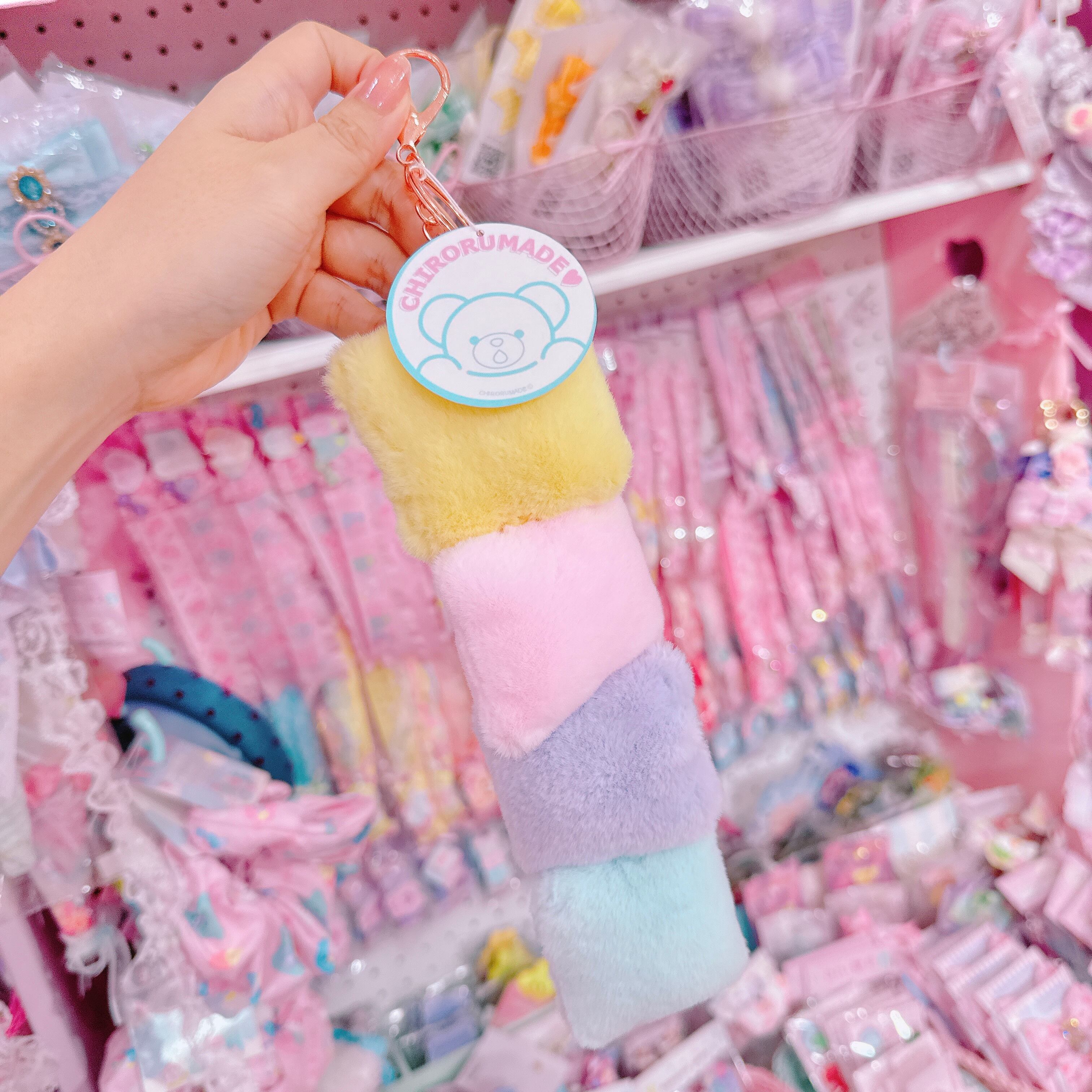 【H10】24-5 BABYブロックキーホルダー