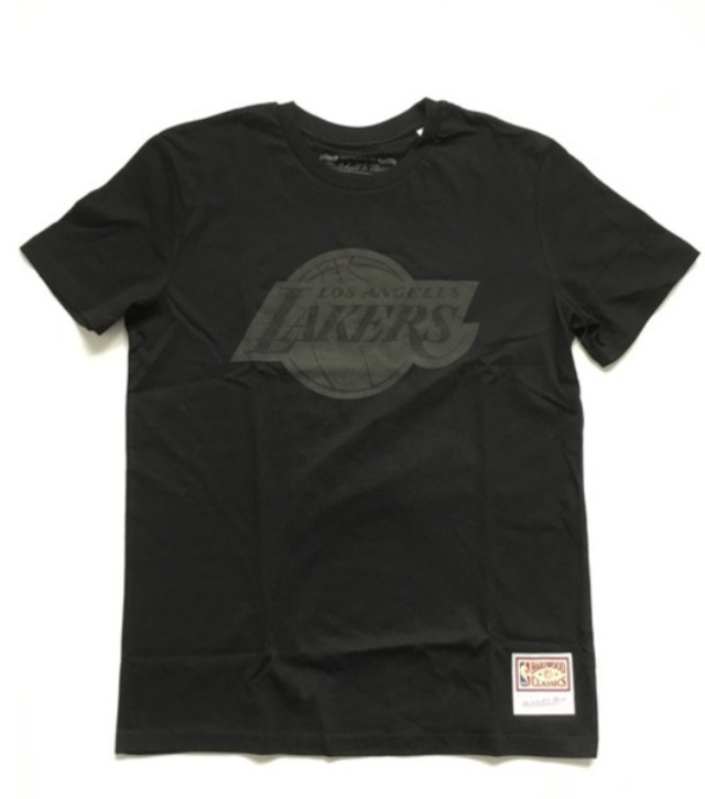 MITCHELL & NESS  Tee Los Angeles Lakers　ロサンゼルス・レイカーズ　Black