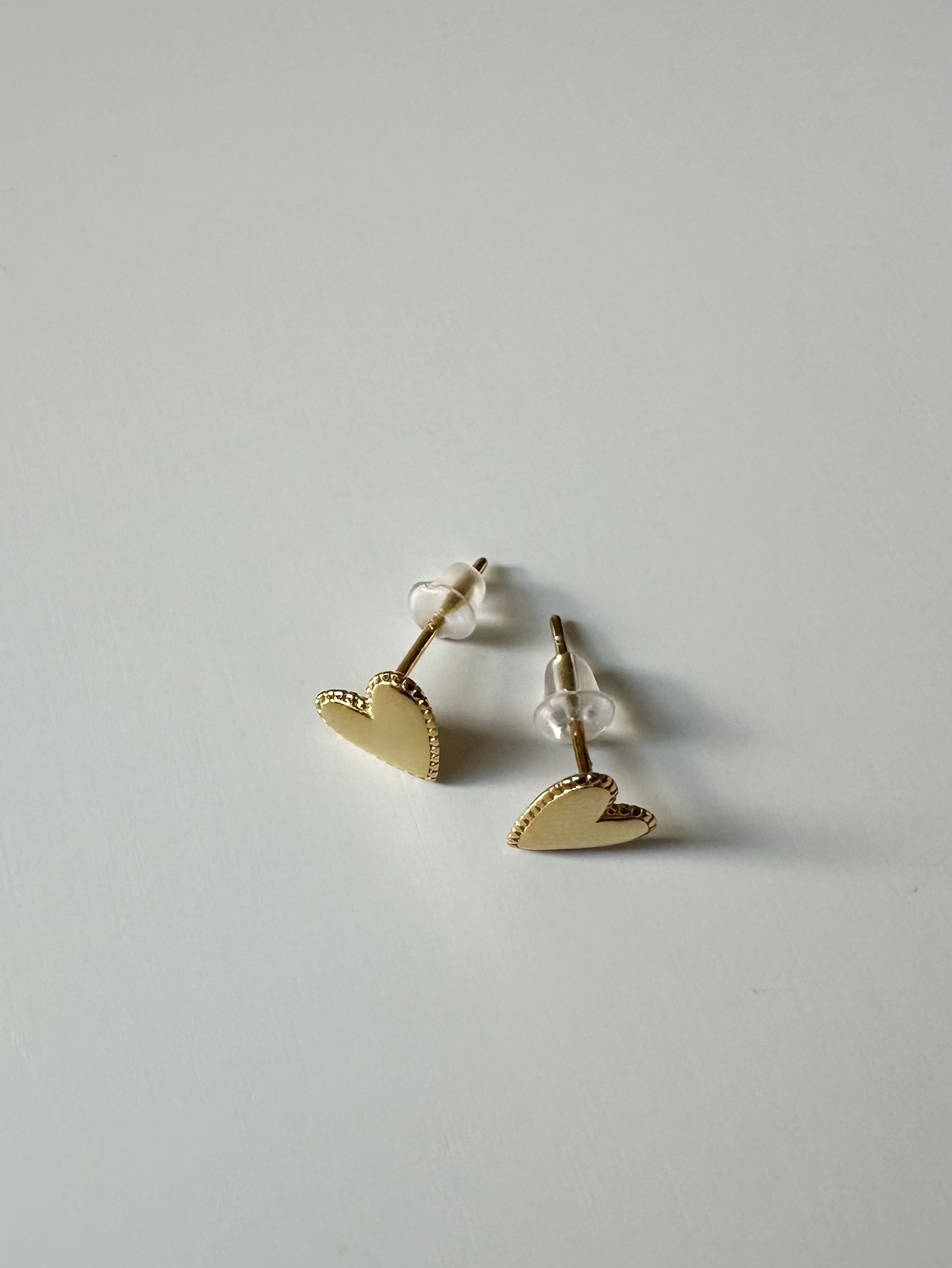 S925 スタッドハートピアス