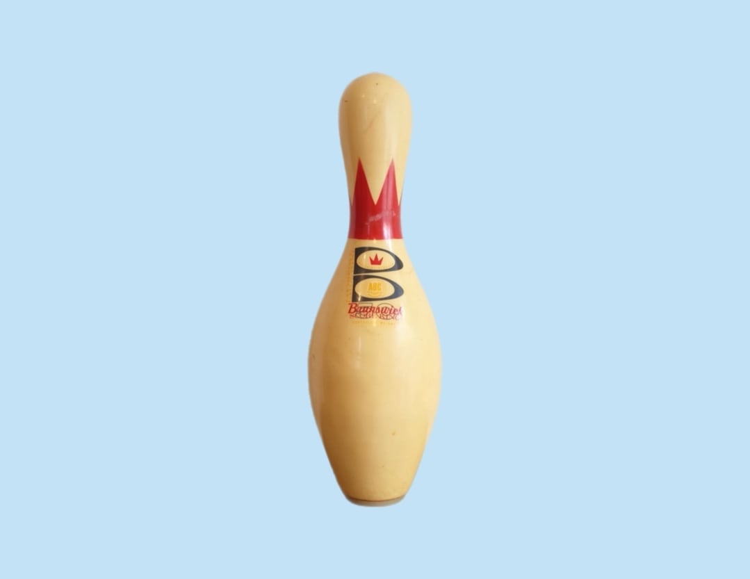 BRUNSWICK ABC BOWLING PIN OBJECT
