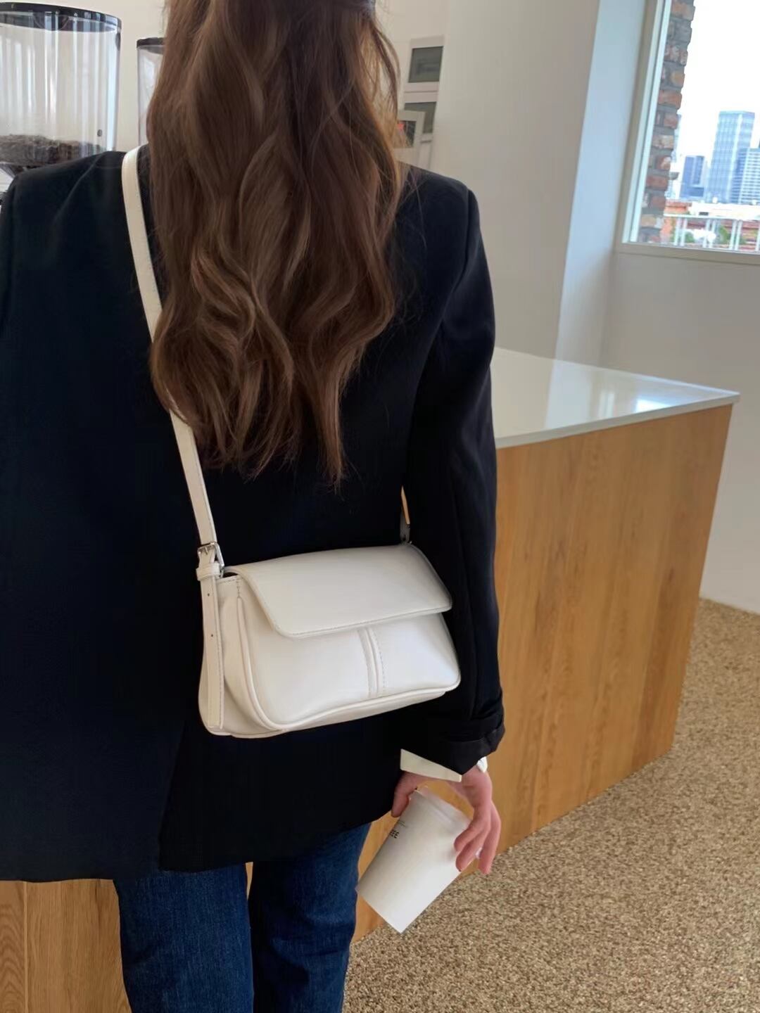 フラップショルダーバッグ　AS1103-3037