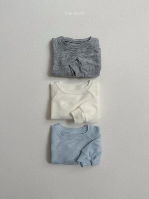 [the mnrb] Waffle Long Sleeve T-shirt / [미니로브] 와플긴팔티