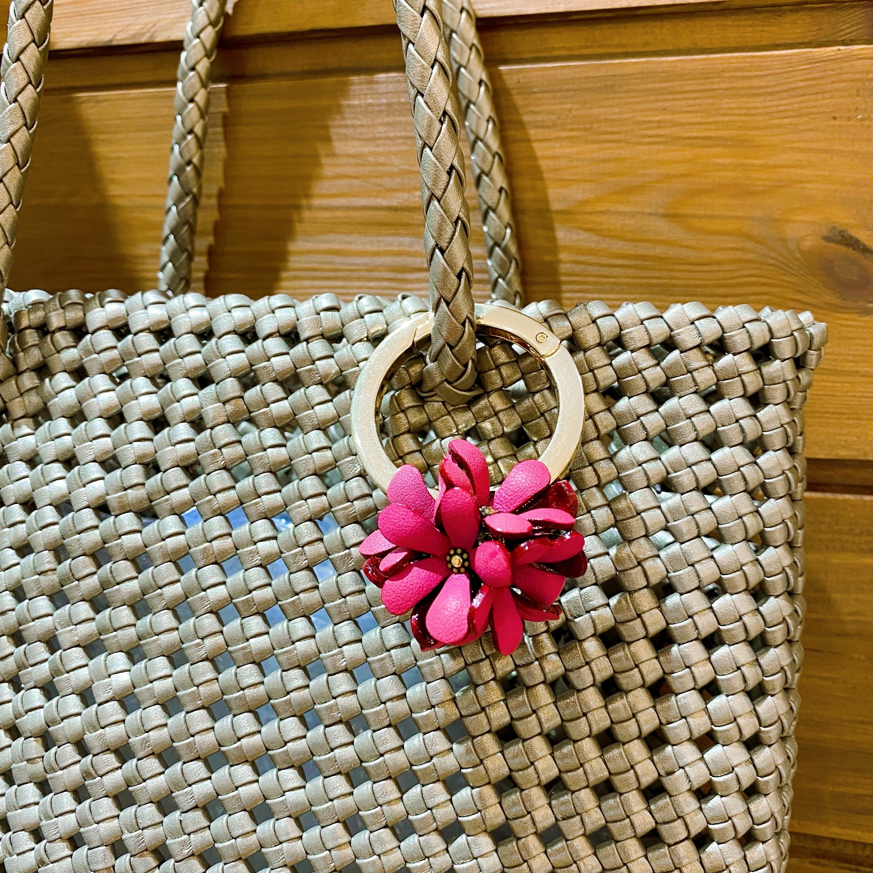 オンライン特別価格¥3,300→¥2,640】ガーデニア カラビナチャーム